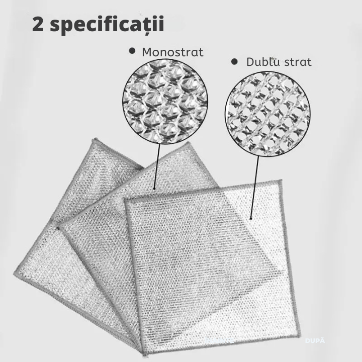 Lavetă Inox Pro (5x Lavete Abrazive)