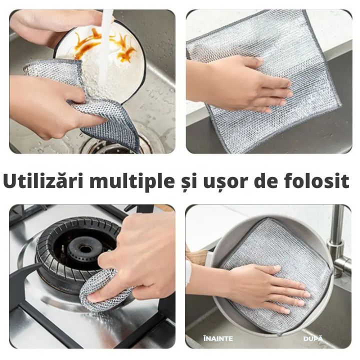 Lavetă Inox Pro (5x Lavete Abrazive)